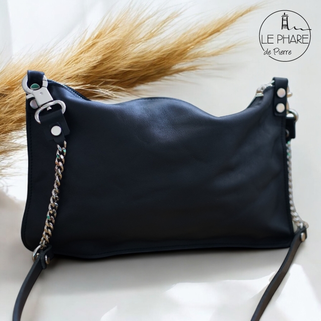Besace en cuir 