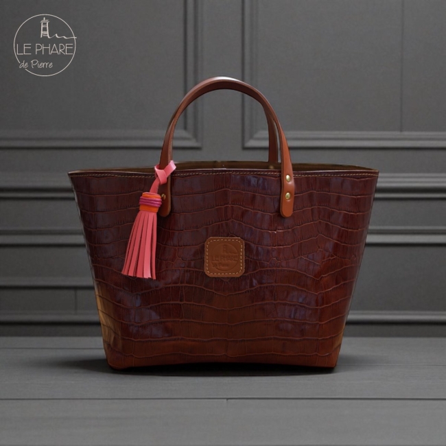 Petit Cabas en Cuir