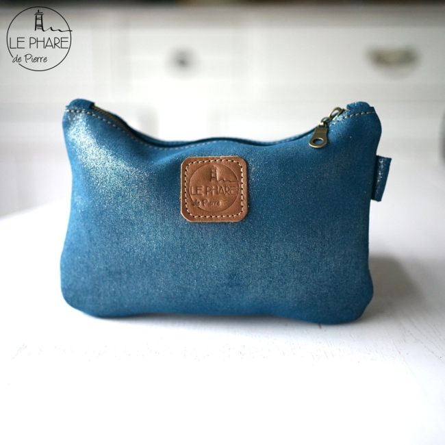 Trousse en cuir