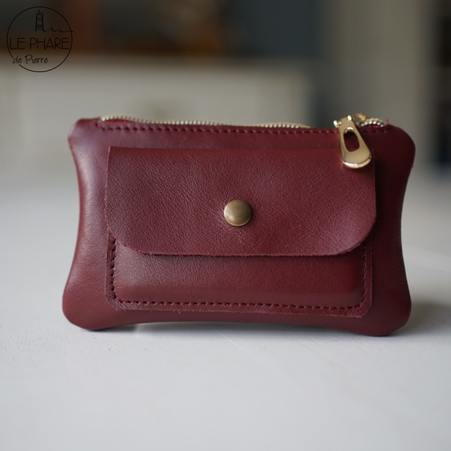 Porte-monnaie en cuir - Borsa 