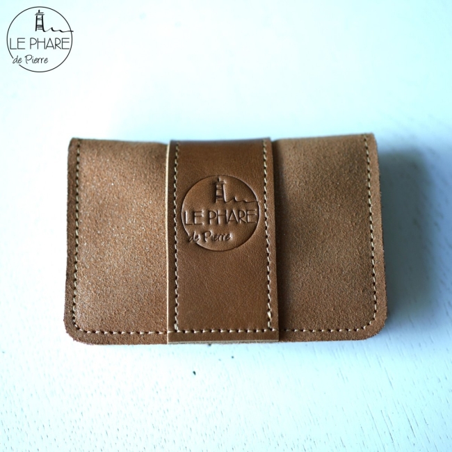 Porte-cartes Nomade en cuir
