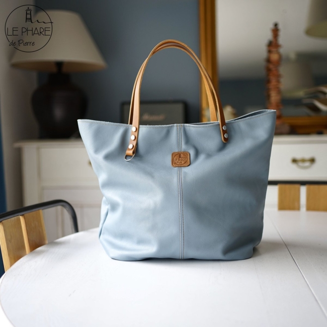 Cabas en cuir 